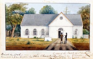A View Of The Church In Saint Andrew’s Parish, From Untitled Sketchbook — Charles Fraser