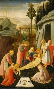 Die Einbalsamierung Christi — Fra Angelico, Renaissance Humanism