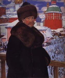 Self Portrait — Boris Mikhailovich Kustodiev