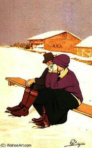 The Crying Skater — Carlo Pellegrini