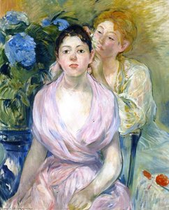 La Hortensia — Berthe Morisot