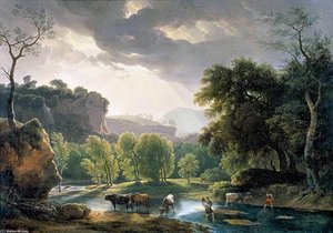 View Of The Roman Campagna — Hendrik Voogd