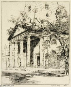 Old St. Michael's, Charleston, Sc — Alfred Heber Hutty