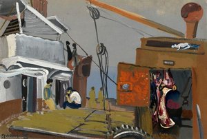 Sur Un Cargo — Boris Dmitrievich Grigoriev