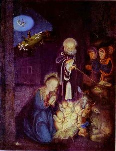 The Birth Of Christ — Lucas Cranach The Elder