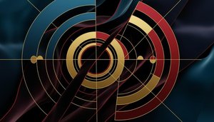 Celestial Resonance: The Gilded Intersection
