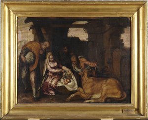 Adoration Of The Shepherds — Paolo Farinati