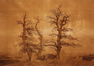 Giant Grave By The Sea — Caspar David Friedrich, Romanticism