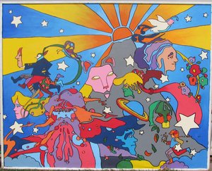 Watermark — Peter Max, Pop Art