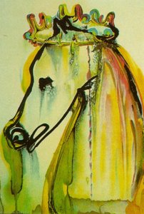 Caligula's Horse (dalh's Horses), Circa 1971 — Сальвадор Дали, Surrealism