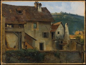 Buildings In Sainte Marie Aux Mines, Haut Rhin — Jean Charles Joseph Rémond
