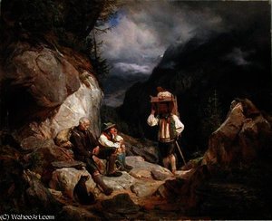 Rest On The Mountain — Hermann Kauffmann