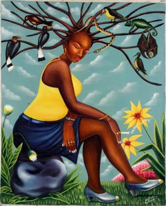 Overloaded Woman — Camille-pierre Pambu Bodo