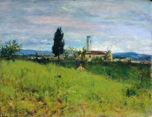 Little Country Church — Silvestro Lega