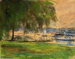 Garten Am Wannsee — Max Liebermann, Impressionism