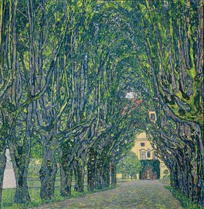 Calle En El Parque Del Palacio Cummer — Gustav Klimt