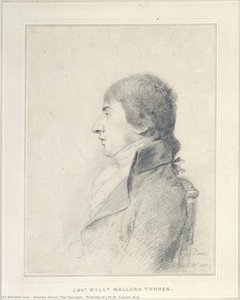 Portrait Of J.m.w. Turner, R.a. — George Dance The Younger