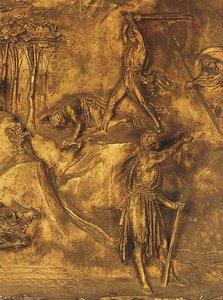 Kain Und Abel (detail) — Lorenzo Ghiberti