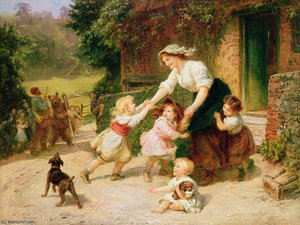 The Dancing Bear — Frederick Morgan, Contemporary Realism