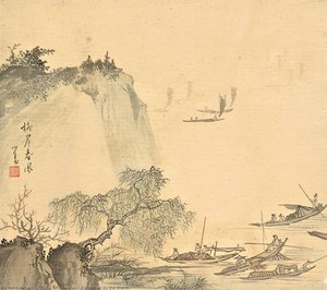 Fisherman By The Shore — Puru ( Pu Xinyu)