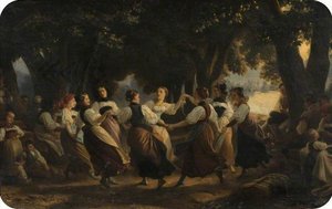 Dutch Girls Dancing