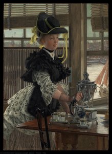 Tea — Jacques Joseph Tissot, Realism