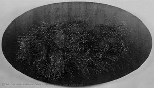 3069 White Dots On An Oval Background — Polydore