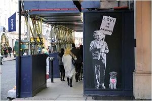 Love Is The Answer — Banksy