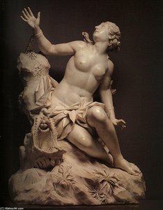 Andromeda And The Sea Monster — Pierre-étienne Monnot, Late Baroque