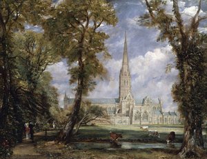Salisbury Cathedral — Джон Констабл, Romanticism