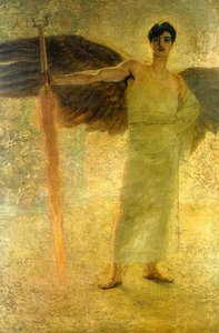 The Guardian Of Paradise — Franz Ritter Von Stuck, Symbolism