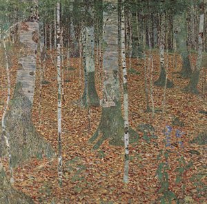 Birch Forest, 1903 - Vienna, Osterreichische Museum Für Angewandte Kunst — Gustav Klimt, Post-impressionism