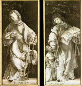 St Lawrence And St Cyricus — Matthias Grünewald, German Renaissance