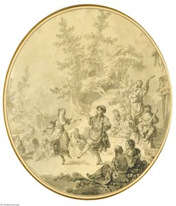 A Russian Fête Champêtre — Jean Baptiste Le Prince