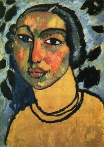 A Jewish Maiden — Alexej Von Jawlensky