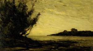 View Near Portsmouth, Hampshire — Arthur Douglas Peppercorn