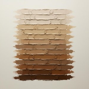 Stratified Earth: A Monumental Study In Sculptural Impasto And Earthen Gradients — David Moreau, Plaster & Texture Art