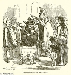 Coronation Of Ethelred The Unready — John Leech