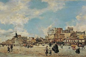 Place Clichy — Giovanni Boldini