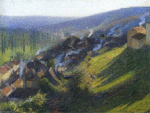 Labastide Du Vert In Afternoon — Henri Jean Guillaume Martin