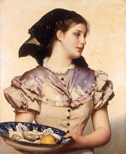 The Oyster Girl — Karl Gussow