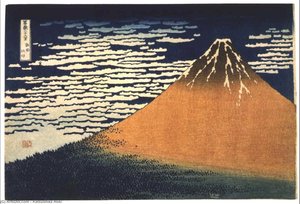 South Wind, Clear Dawn — Katsushika Hokusai