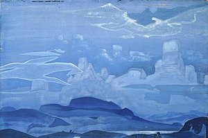 Night Rider — Nicholas Roerich, Symbolism