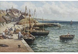 Pittenweem From The Harbour — Alexander Young
