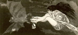 The Witch And The Bat — Max Klinger
