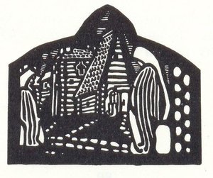 'vignette For Book ''n. K. Roerich''' — Nicholas Roerich, Expressionistic Geometric Abstraction