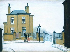 The Old House, Grove Street, Salford — Laurence Stephen Lowry