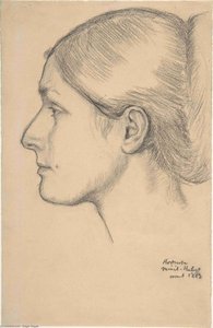 Porträt Von Hortense Valpinçon (mme. Jacques Fourchy) — Hilaire-germain-edgar Degas