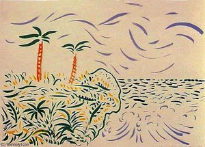 Bora, Bora — David Hockney