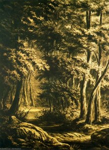 Forest — Piet Mondrian, Post-impressionism